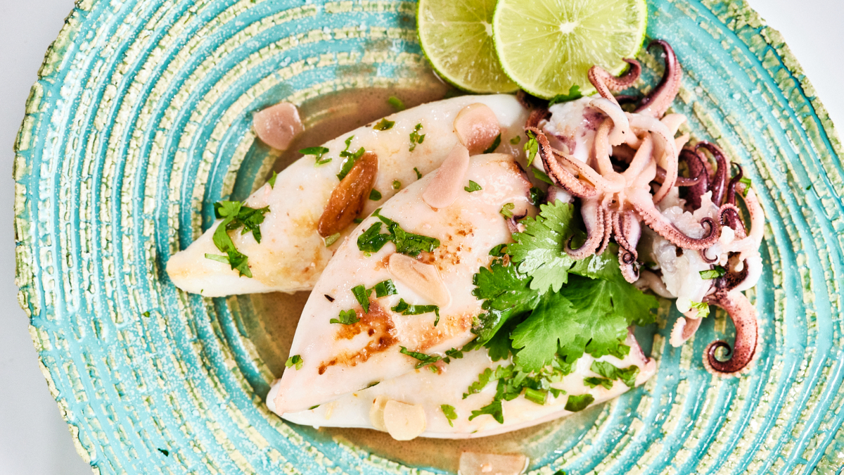 Unos buenos (y riquísimos) calamares a la plancha-image