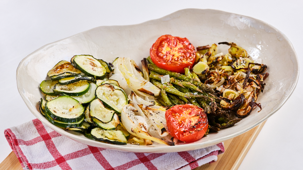 Unas verduras al horno perfectas para cuidarse