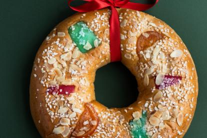 Roscón de Reyes.