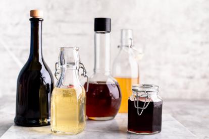 Descubre 10 tipos de vinagre y cómo utilizarlos en tus comidas