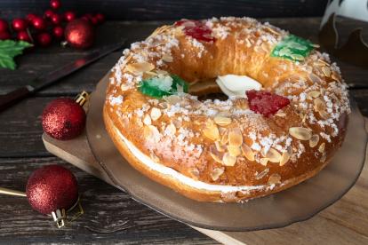 Roscón de Reyes.