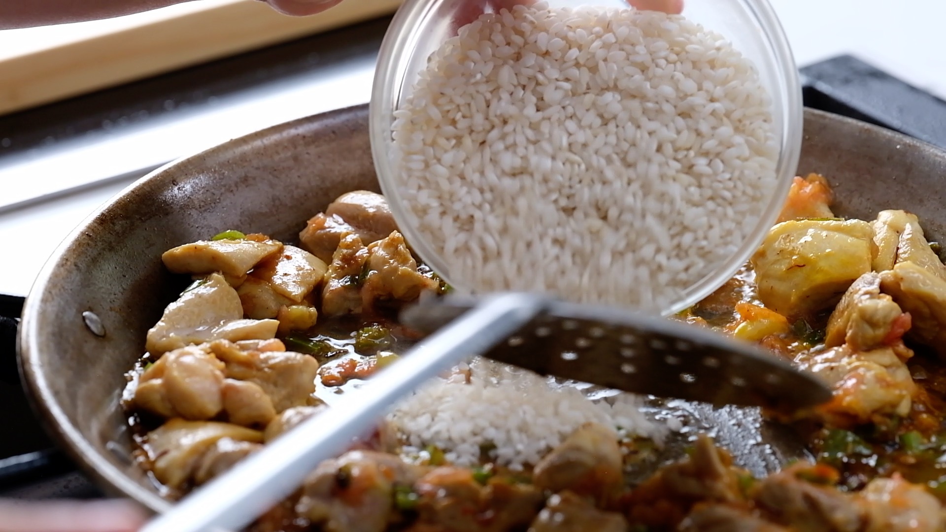 Receta de paella de pollo sencilla y deliciosa